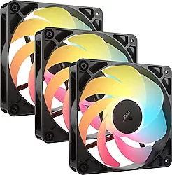 Corsair RS120-R Reverse ARGB CO-9050196-WW 3'lü 12 cm Kasa Fanı