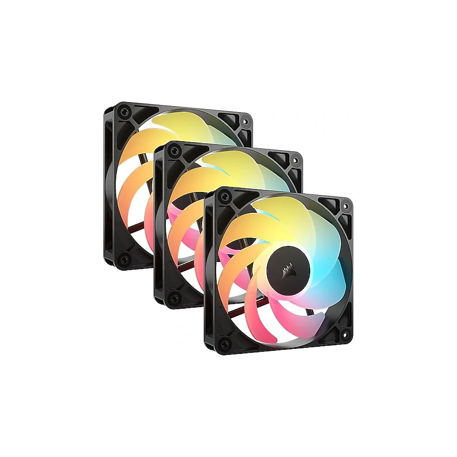 Corsair RS120-R Reverse ARGB CO-9050196-WW 3'lü 12 cm Kasa Fanı