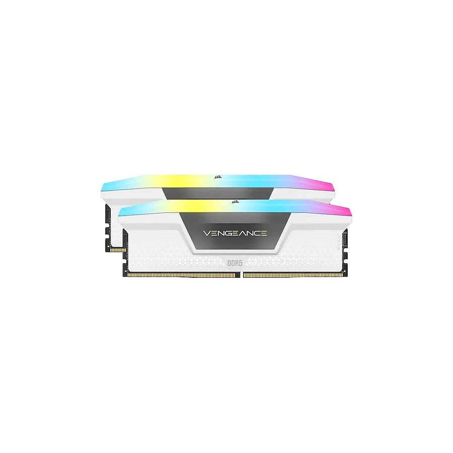 Corsair Vengeance RGB 32 GB (2x16) 6000 MHz CL36 CMH32GX5M2E6000Z36W DDR5 Ram
