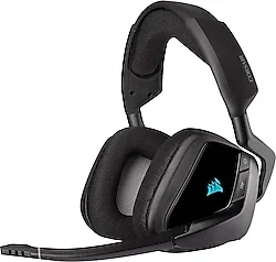 Corsair Void RGB Elite Wireless CA-9011201-EU Siyah 7.1 Kablosuz Kulak Üstü Oyuncu Kulaklığı