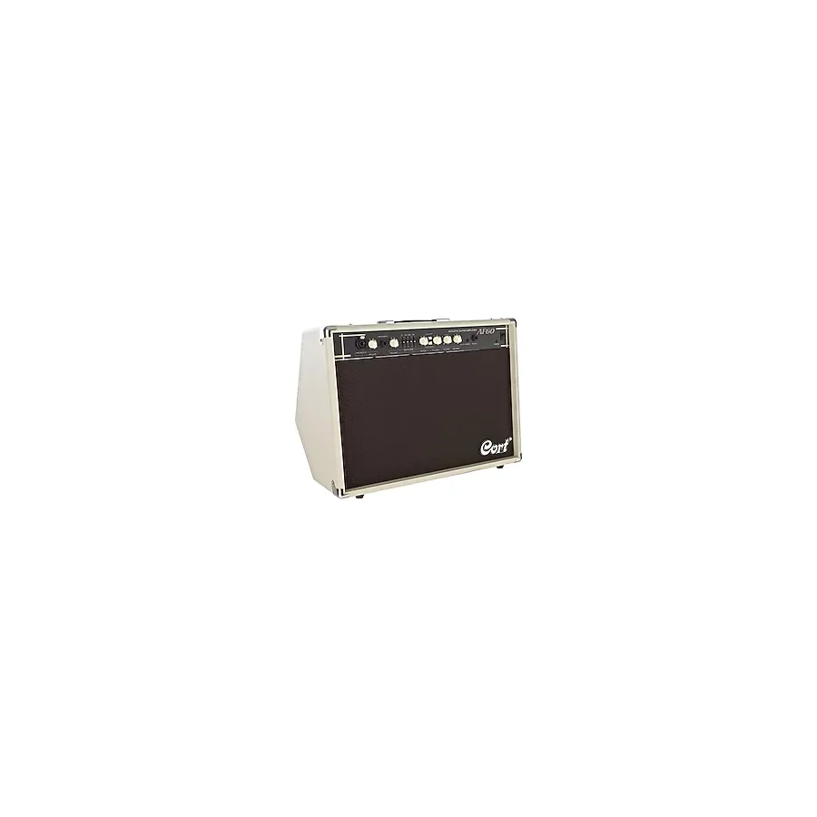 Cort Endonezya Cort AF60 Akustik Gitar ve Enstrüman Amfisi (Orta/profesyonel Seviye) 60 Watt Güç, Çift Kanal Girişi, Dahili Reverb/chorus Efektleri ve Çelik Izgara