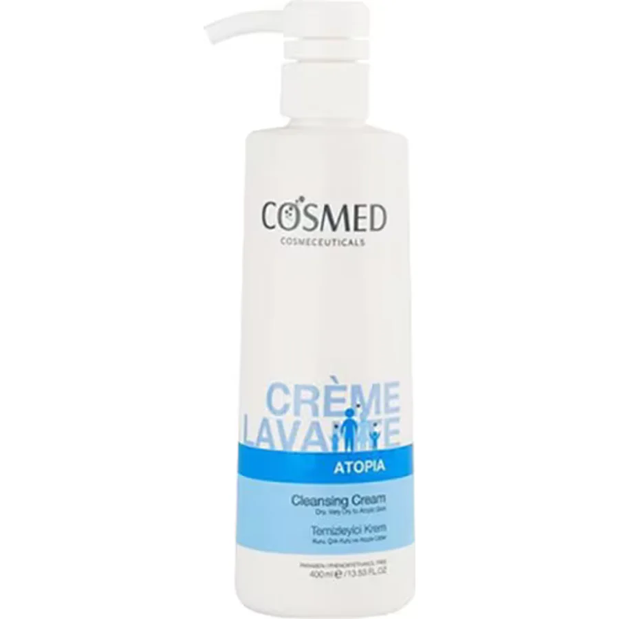 Cosmed Atopia Creme Lavante 400 ml Yüz Temizleme Kremi