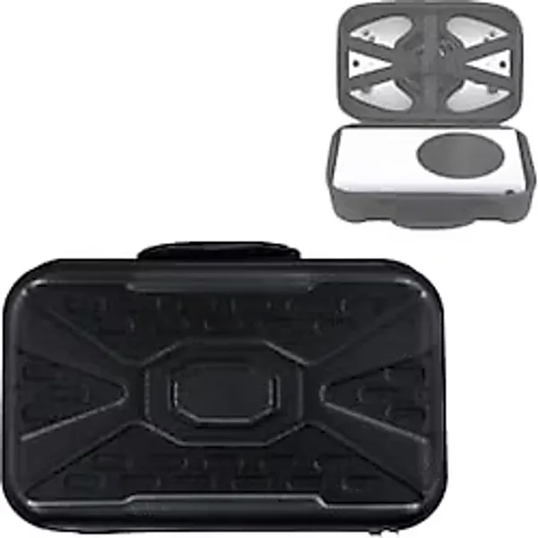 Cosmostech Xbox Series S Konsol ve Aksesuarları İçin Seyahat Taşıma Çantası, Siyah, EVA Malzeme