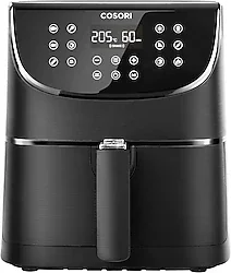Cosori Premium XXL Airfryer 5.5 lt Yağsız Siyah Fritöz
