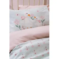 Cotton Box Bebek Nevresim Takımı Mamiduck Pembe