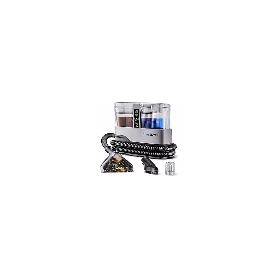 Coverzone 13in1 Arada Taşınabilir Buharlı Temizleyici 1800W 600W Motor 217 Kpa Vakum Gücü 1.1L Temiz Su 1.2L Kirli Su Tankı 30sn Isınma Çoklu Başlık Ev Koltuk Halı Araç Temizleme C688C