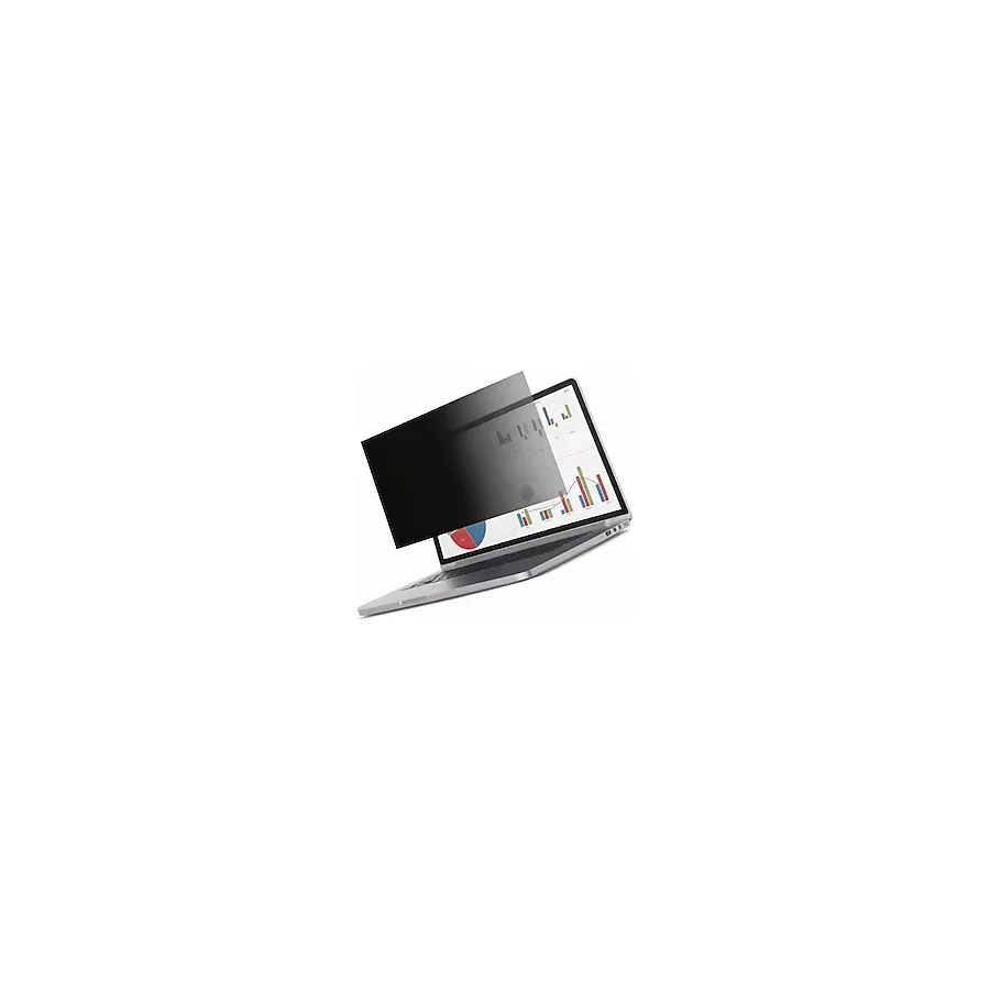 Coverzone 16 İnç Laptop ve Notebook ile Uyumlu Gizlilik Filtresi Privacy Screen Anti-Spy Film 34.5x21.6cm Yan Açı Karartma Göz Koruma Anti Glare UV Koruma Parmak İzi Önleyici PET Ekran Koruma (16 inç)