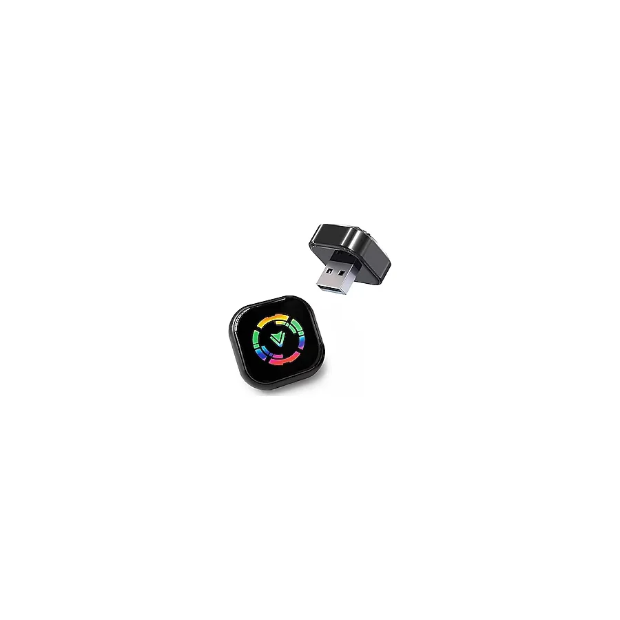 Coverzone Kablosuz CarPlay Adaptörü USB-A Bağlantılı WiFi Bluetooth Destekli iOS 10 ve Üzeri iPhone 6 ve Sonrası Uyumlu Wireless CarPlay Box USB-C Adaptör Dahil Araç Multimedya Dönüştürücü ZR1258