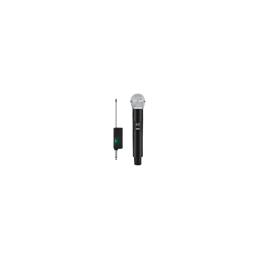 Coverzone Kablosuz Karaoke Mikrofonu 6.35mm Amfi hoparlör İçin ve Sahne Performansı Çok Amaçlı Aktiviteler İçin Tak ve Çalıştır Kablosuz Mikrofon Dış Mekan Kullanıma Uygun WN03(Tekli Mikrofon)