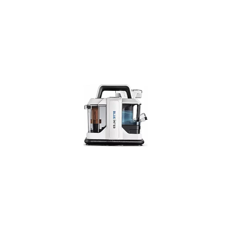 Coverzone Portatif Halı ve Koltuk Temizleme Makinesi 750W Güçlü Emiş 15KPA Çift Su Tanklı 1080ML Temiz 800ML Atık Su Araç Içi Koltuk Halı Temizliği İçin Taşınabilir Buharlı Model W05