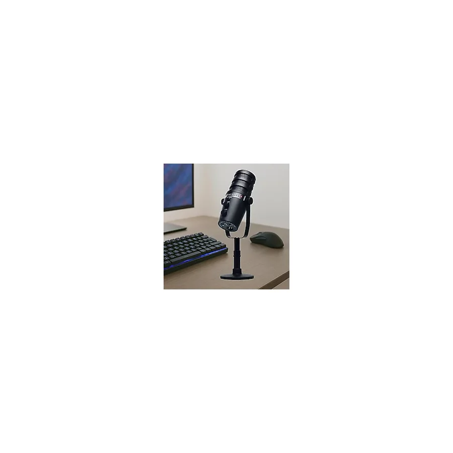 Coverzone Profesyonel Stüdyo Mikrofon, Sinyal-Gürültü Oranı (SNR) - 85dB, Dinamik Aralık - 88dB, Kayıt Condenser Masaüstü Canlı Yayın Mikrofonu PC USB, Oyun, Podcast, Kayıt, Yayın PW12