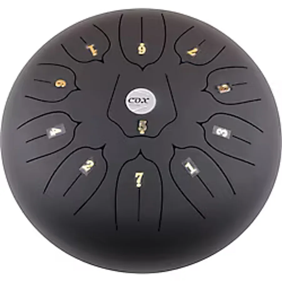 Cox Steel Tongue Drum (Siyah)