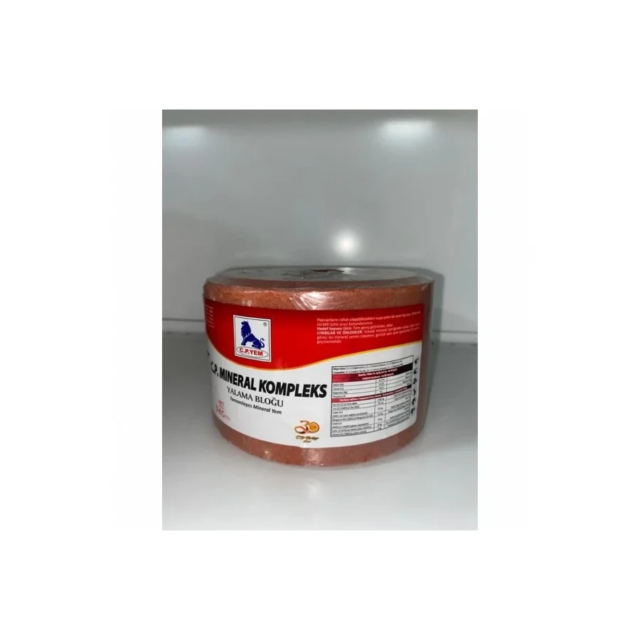 Cp Yalama Taşı 3 Kg ( Sığır, Manda, Büyükbaş Süt İçin )
