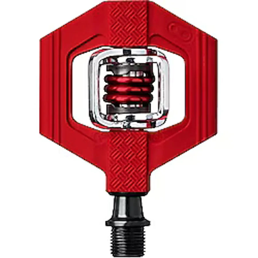CRANKBROTHERS teker CANDY1-pedal MTB Unisex yetişkin, Kırmızı