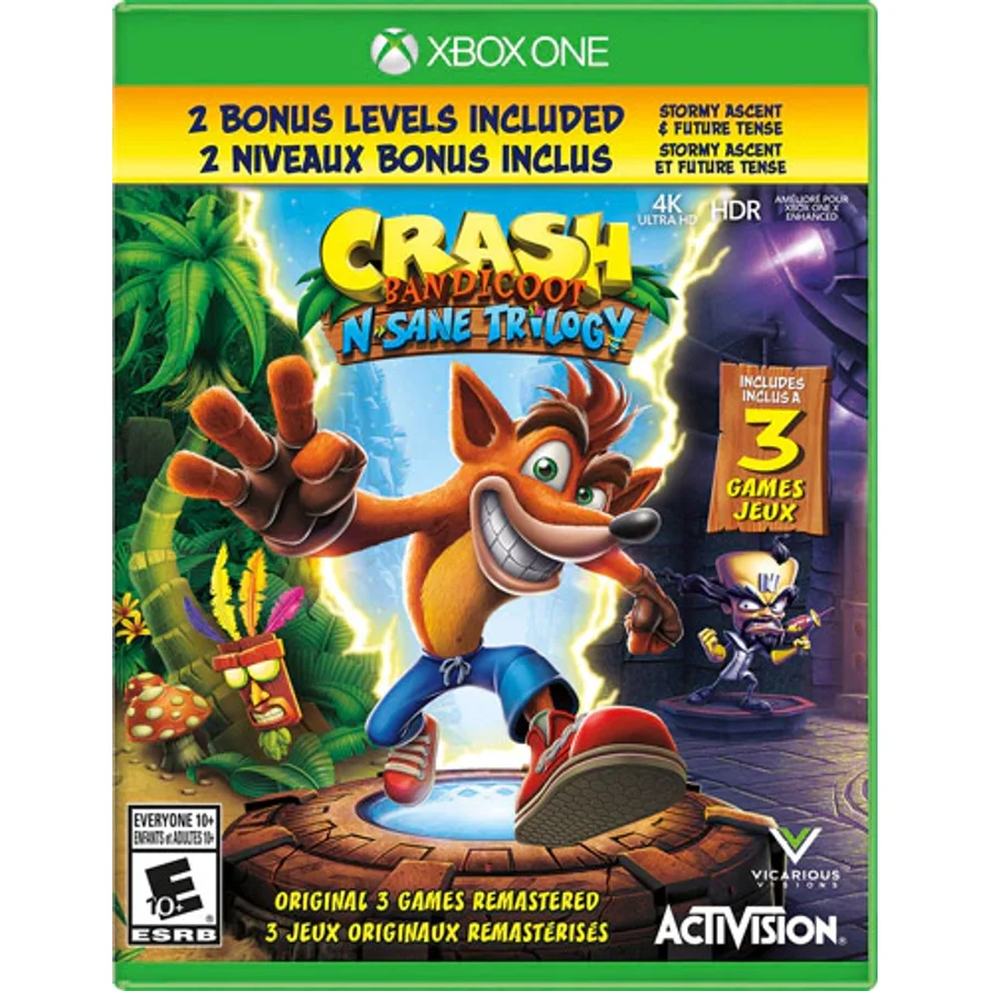 Crash Bandicoot Xbox One Oyunu