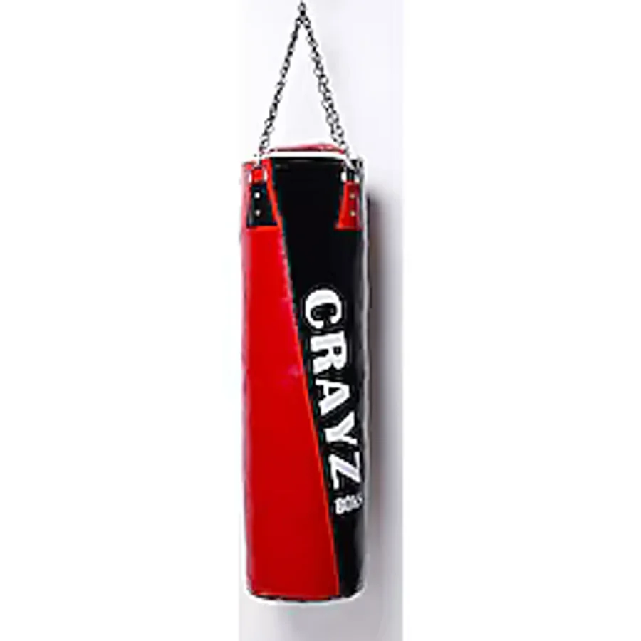 Crayz 180X40 Cm İçi BOŞ Boks Kum Torbası + Tavan Askı Aparatı