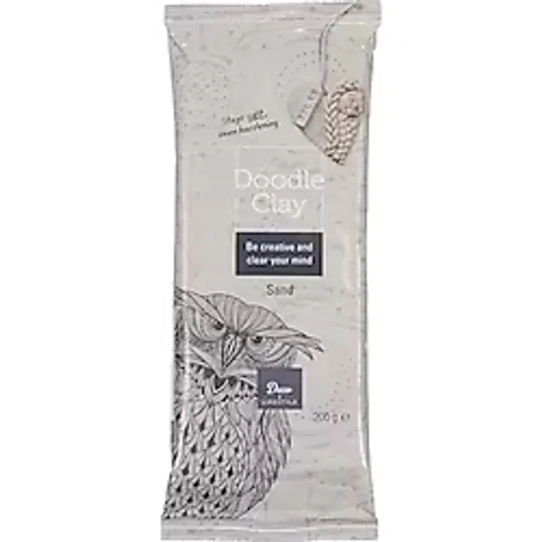 Creall Deco Doodle Clay Polimer Kil 200 gr Sand