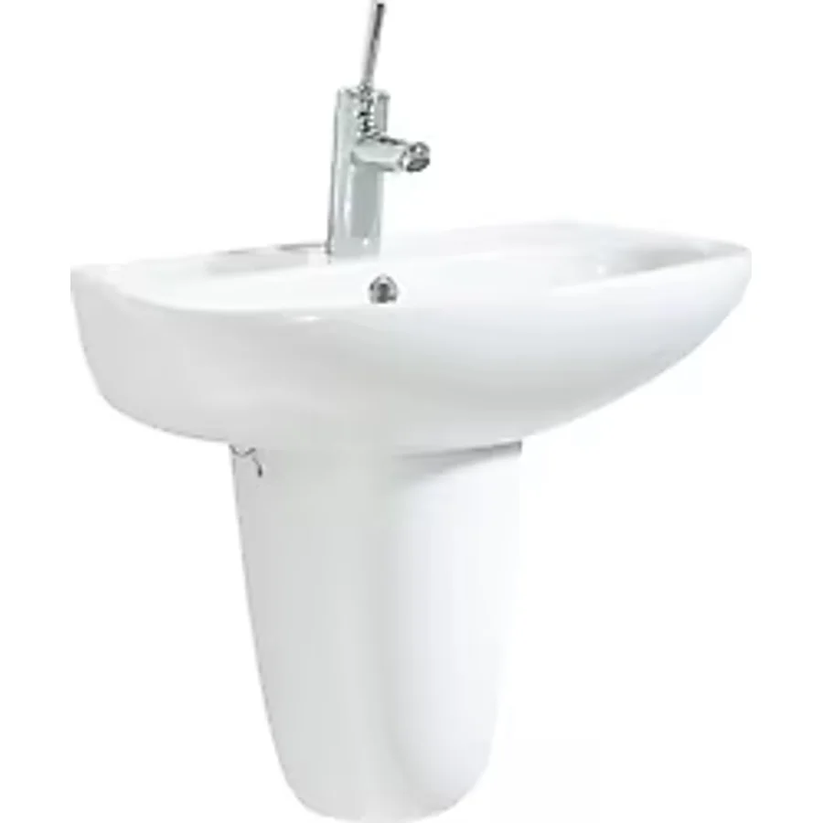 Creavit Sedef SD055 Yarım Ayak Lavabo