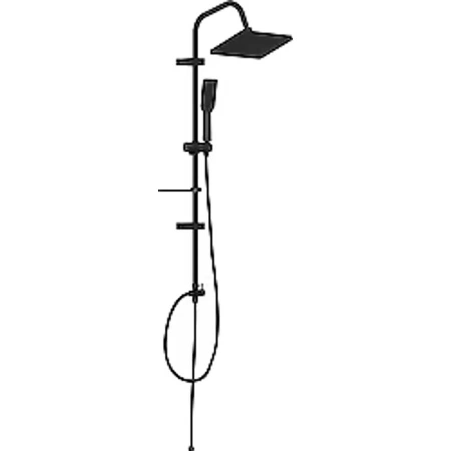 Creavit SH630SM Mat Siyah Duş Seti