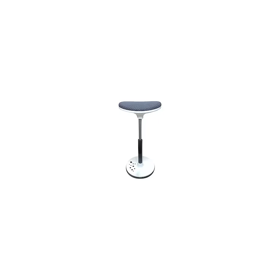 Creo Mobili Ev ve Ofis Kullanıma Uygun Yüksek Bar Taburesi - 53-76 cm Yükseklik, Taş. kap. 100kg, Antrasit - Creo