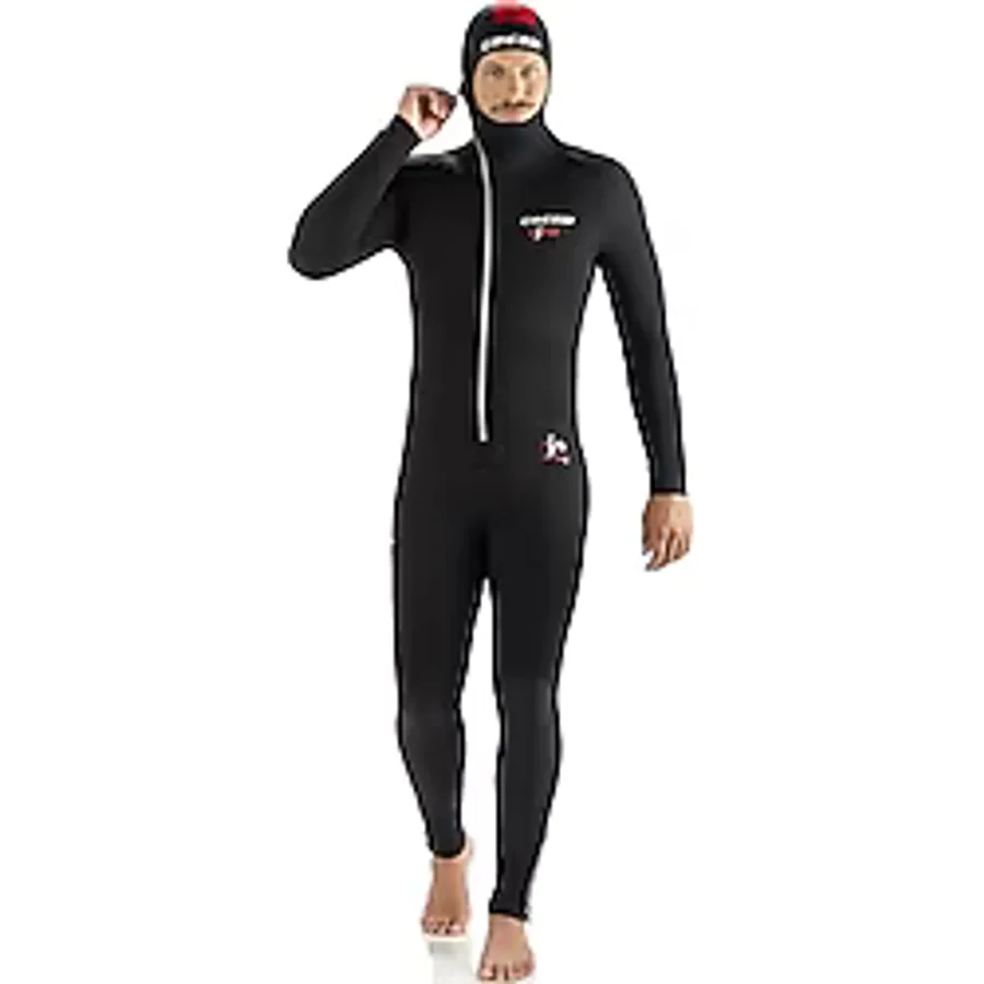 Cressi Diver Elbise, Unisex, Siyah, M Beden