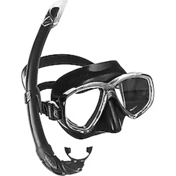 Cressi Perla Maske Mexico Şnorkel Seti Black Çok Renkli