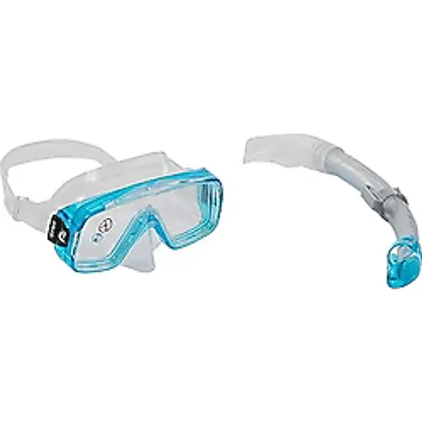 Cressi Sirena Maske Ve Mexico Şnorkel Set Blue-Clear