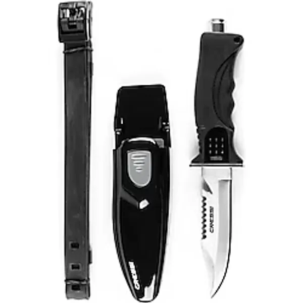 Cressi Skorpion 23.2 cm Siyah Dalış Bıçağı