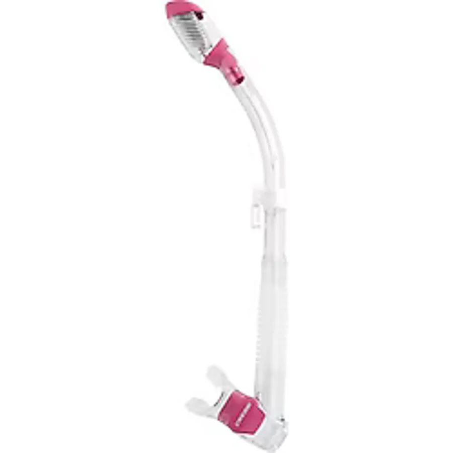 Cressi Supernova Dry Yetişkin Şnorkel Clear-Pınk