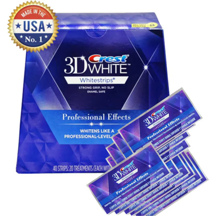 Crest 3D White Professional Effects 20'li Diş Beyazlatma Bantları