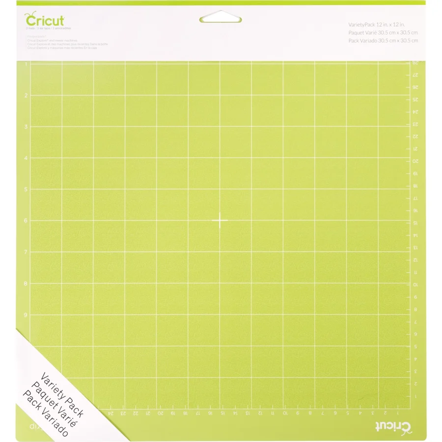 CRICUT 2003546 EXPLORE MAKER MAKİNE MATI 3LÜ PAKET 30X30CM LIGHTGRIP STANDARDGRIP STRONGGRIP