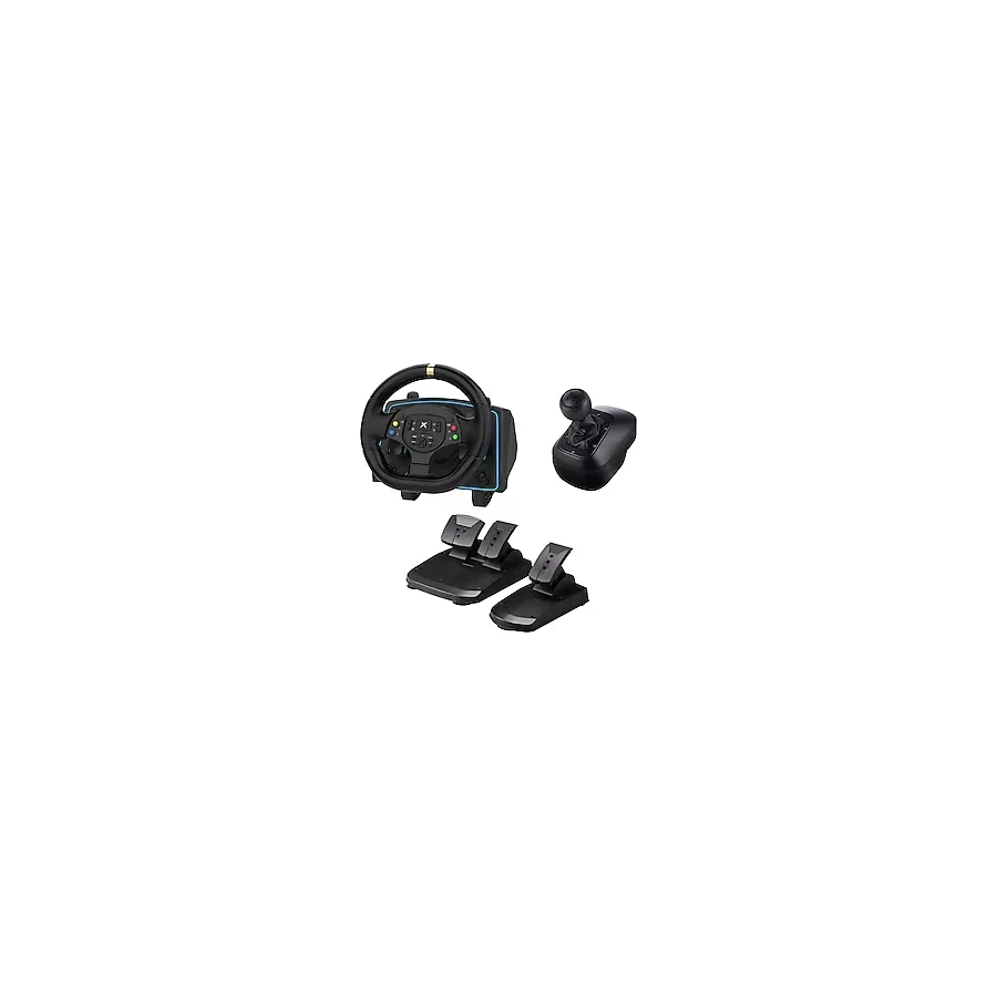 Crktech CRK Tech Manuel Oyuncu Direksiyon Seti Kablolu LED Titreşimli PS4 PS3 PC XBOX360 Uyumlu