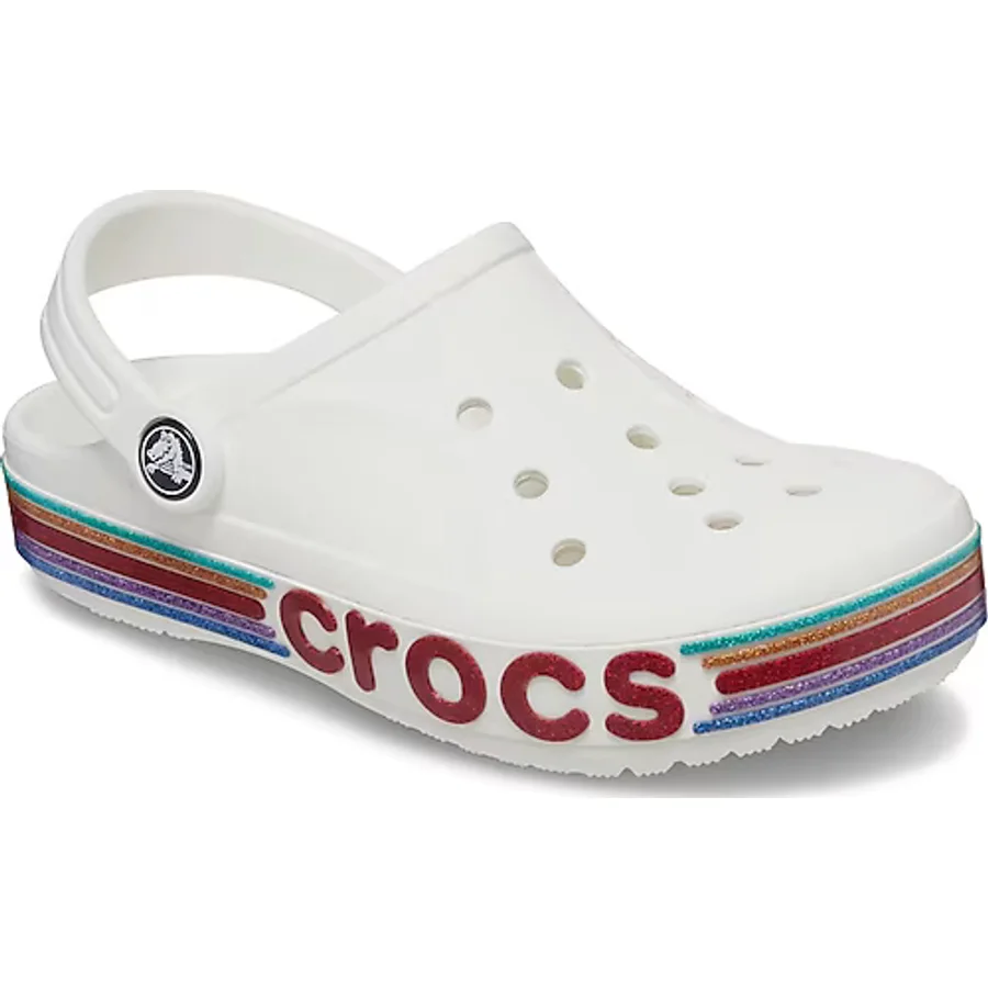 Crocs Bayaband Rainbow Glitter Clog T 209731 Bebek Terlik