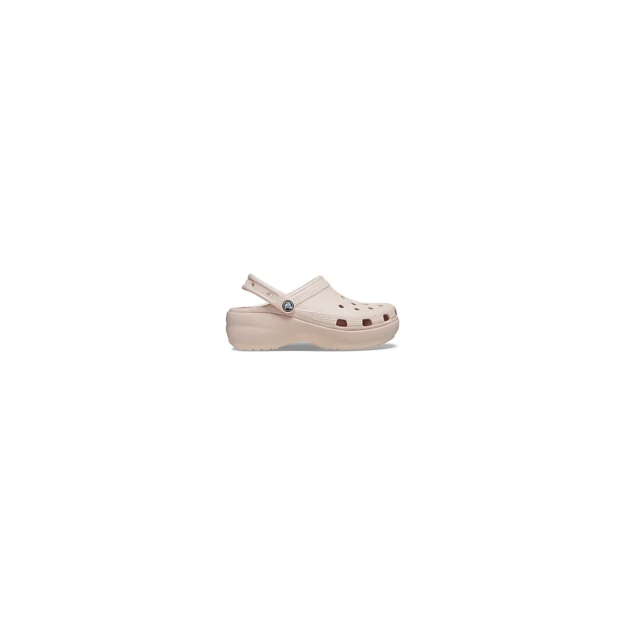 Crocs Classic Platform Clog 206750-6UR Pudra Kadın Terlik
