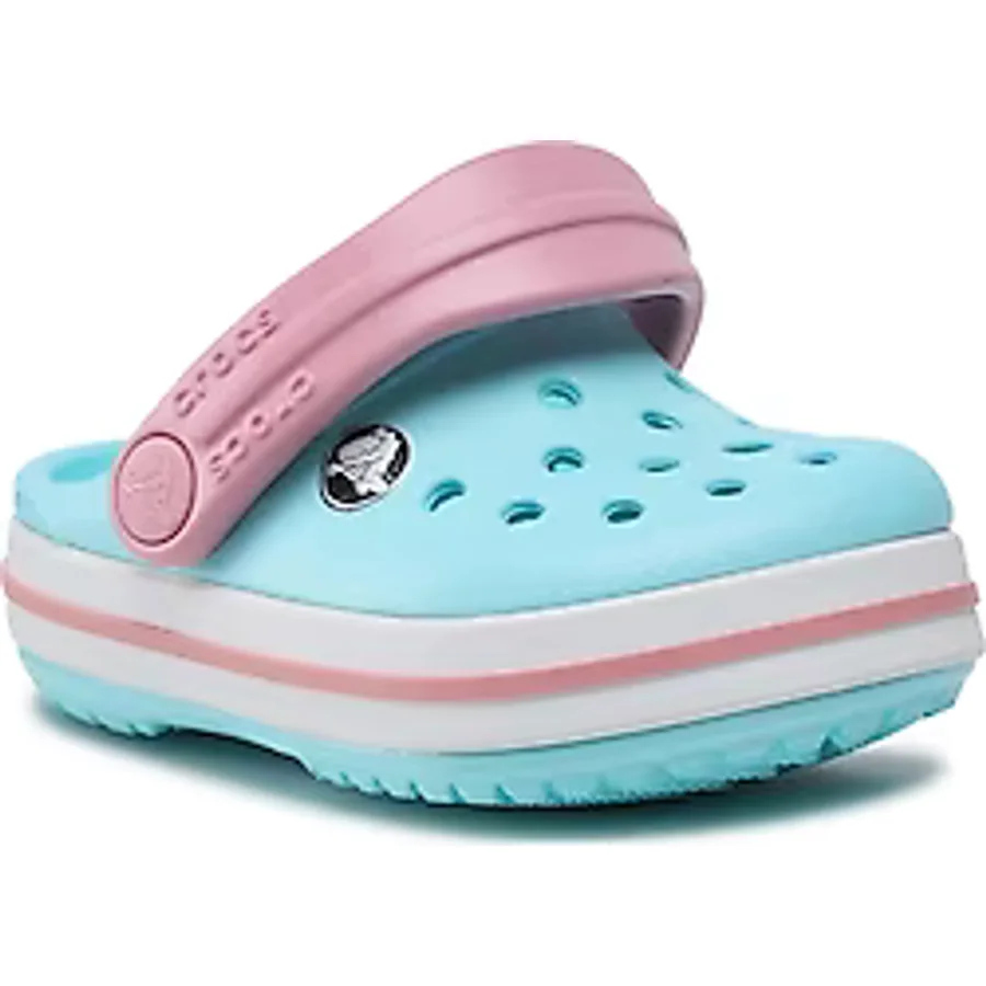 Crocs Crocband Clog T 207005-4S3 Açık Mavi Bebek Terlik