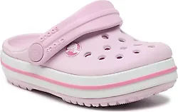 Crocs Crocband Clog T 207005-6GD Pembe Bebek Terlik