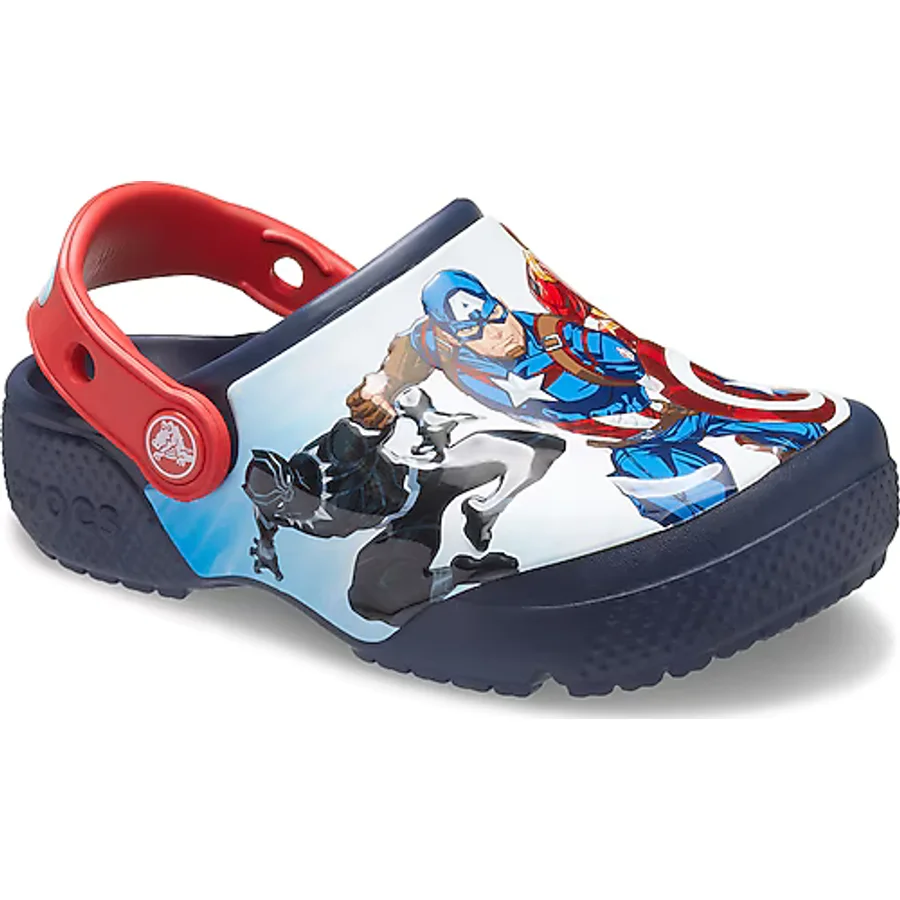 Crocs FL Avengers Patch Clog T 207068-410 Bebek Terlik