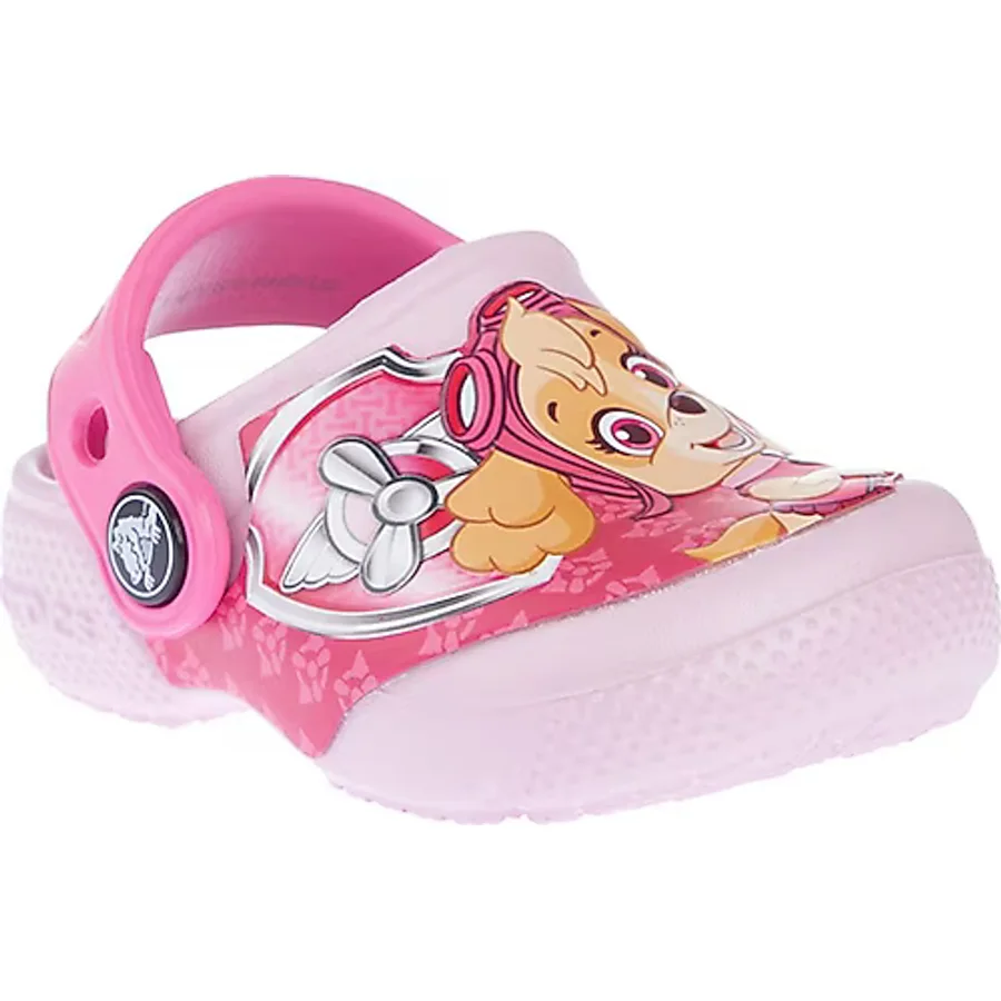 Crocs FL Paw Patrol Patch Clog T 207487-6GD Pembe Bebek Terlik