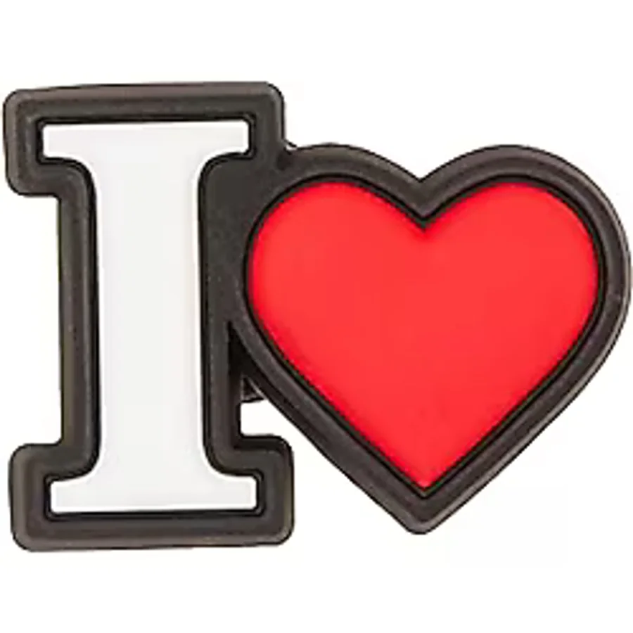 Crocs Jibbitz Charms Kırmızı ilove Terlik Süsü