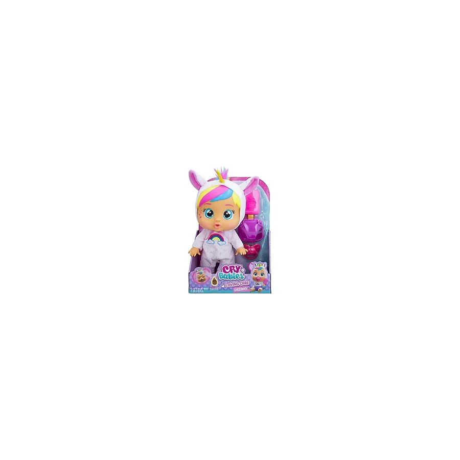 Cry Babies Love Fantasy Dreamy Unicorn Temalı Kız Çocuk Model Bebek Renkli Desenli