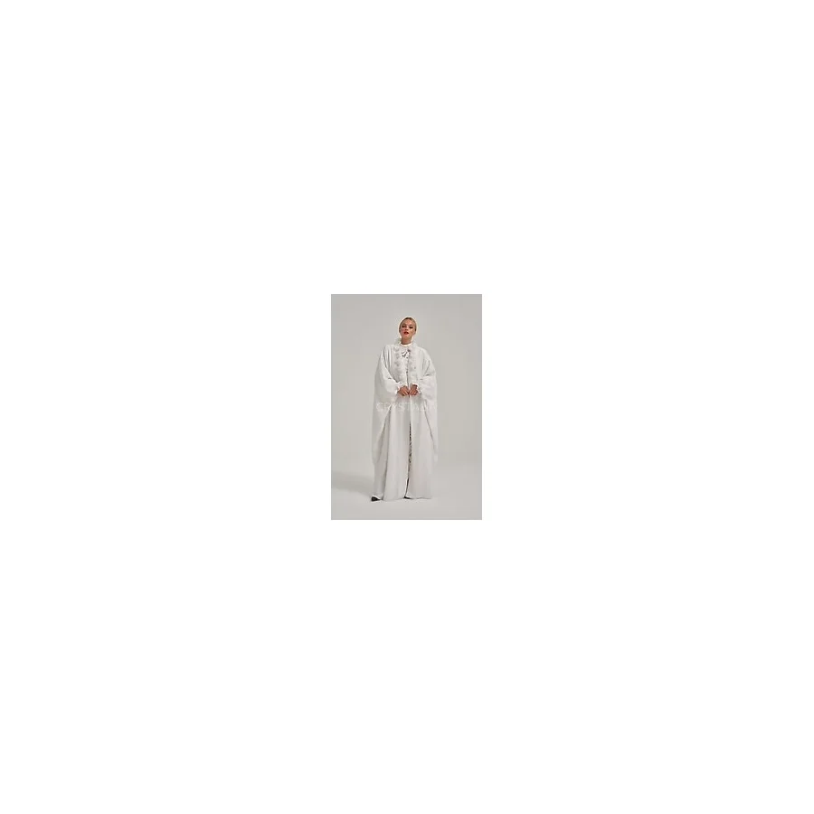 Crystalia Krep Abaya - Çok Renkli - Standart