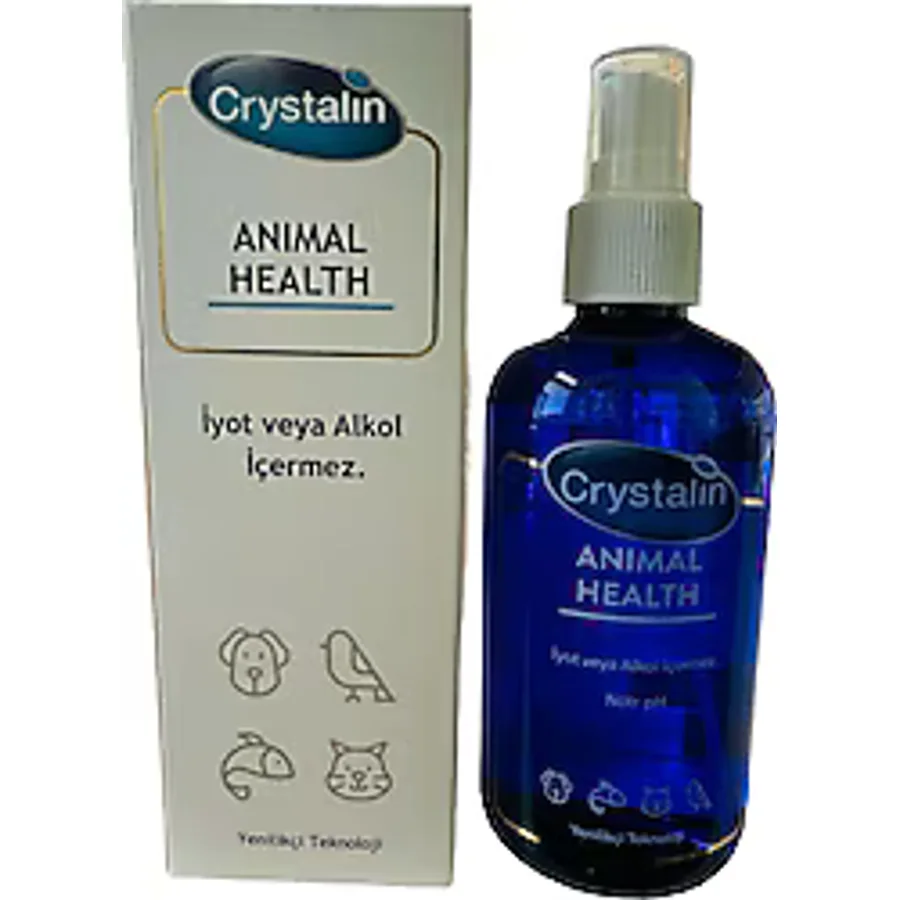 Crystalin Animal Health 250 ml Göz Kulak ve Ağız Bakım Solüsyonu