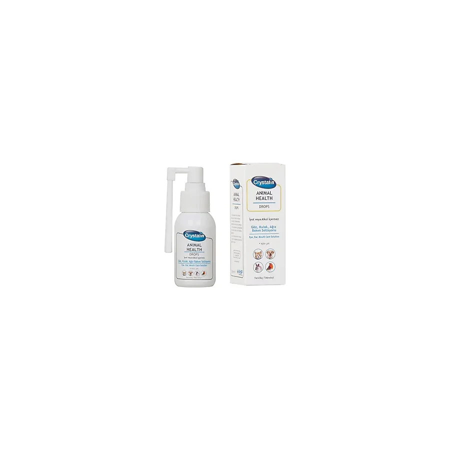 Crystalin Göz Kulak ve Ağız Bakım Solüsyonu 50 ML