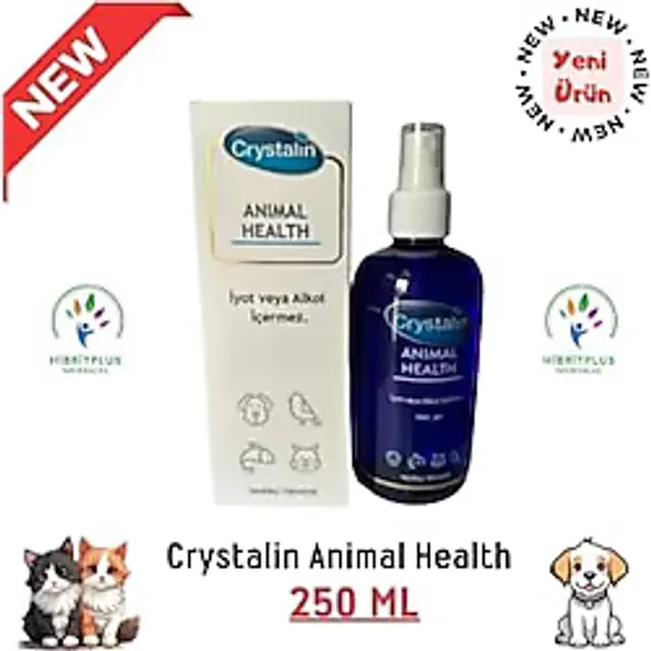 Crystalin Hayvan Sağlığı Antiseptik Dezenfektan Sprey, 250 ml