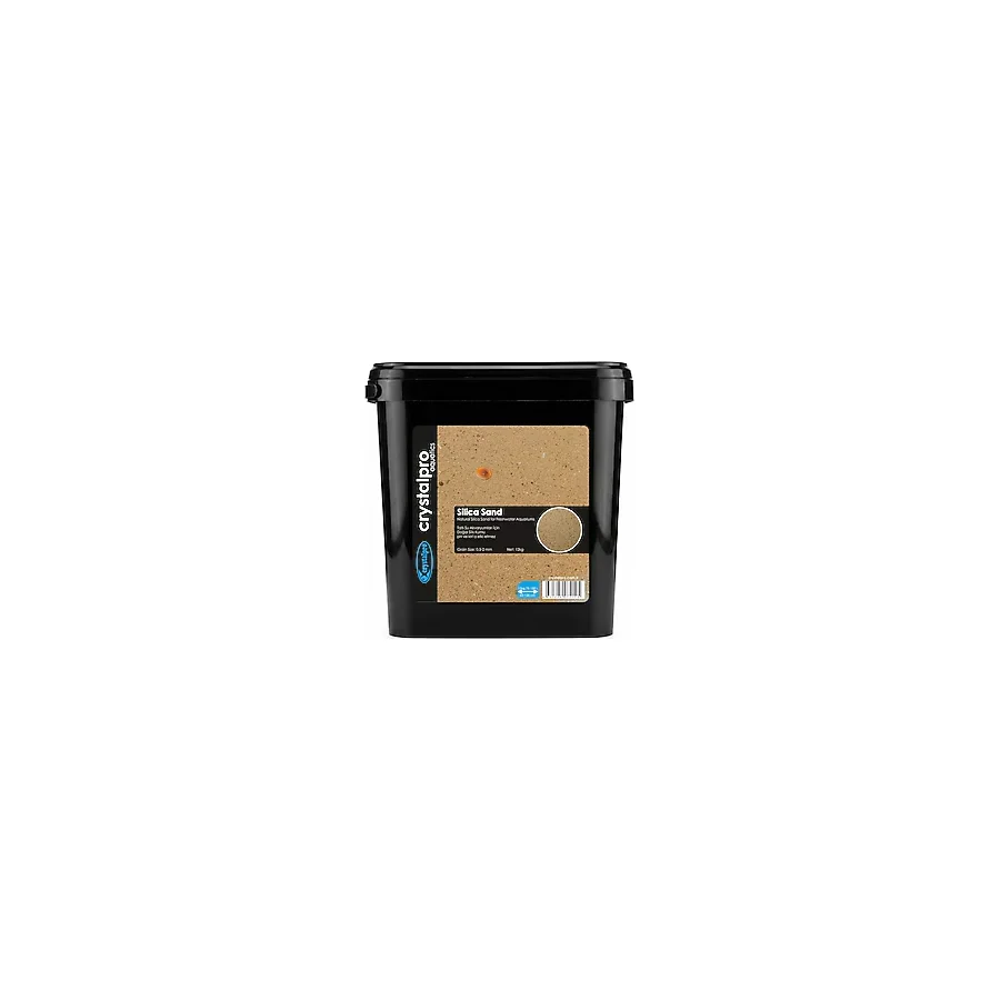 Crystalpro Silica Sand 12kg - İnce Silis Akvaryum Kumu