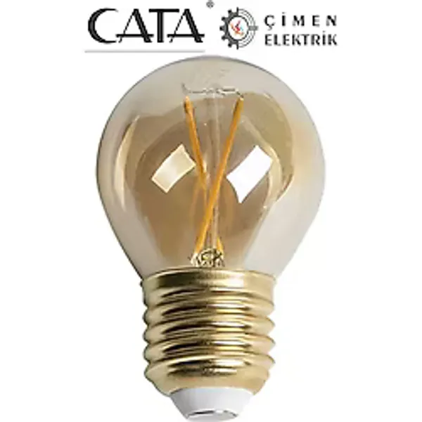 Ct 4283 Cata 4 W Rustik Led Ampul Amber 2700K E27 Duy