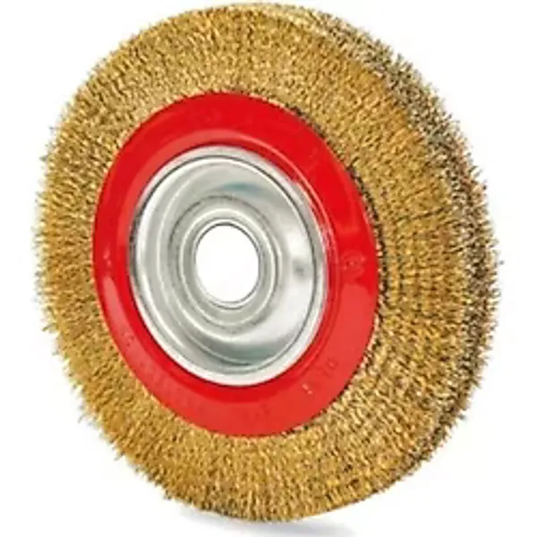 Ctm Dairesel Saçaklı Fırça Sd-150 Tel Fırça Yuvarlak Çapı:150mm