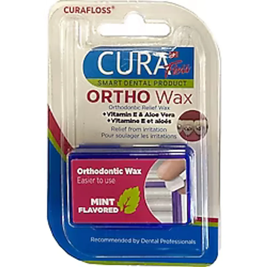 Curafloss Orto Wax Diş Mumu Mint Aromalı