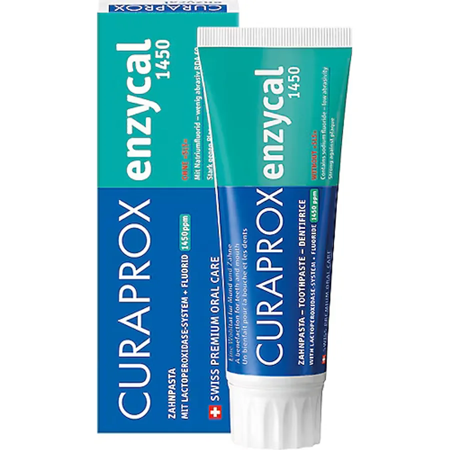 Curaprox Enzycal 1450 Ppm 75 ml Florürlü Diş Macunu