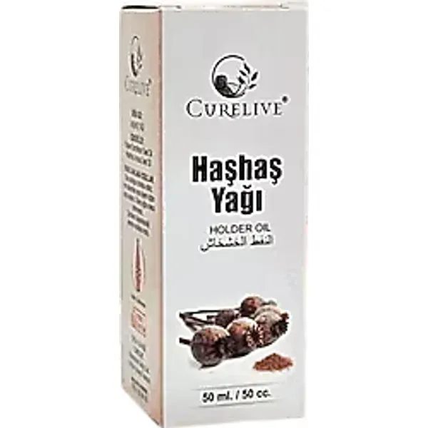 Curelive Haşhaş Yağı 50 ml